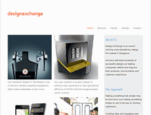 Tablet Screenshot of designexchange.com